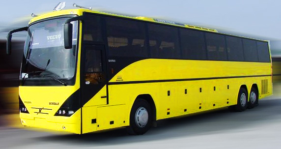 تامین انواع پوشش های اتوبوس های volvo-ساوه-شرکت رانیران