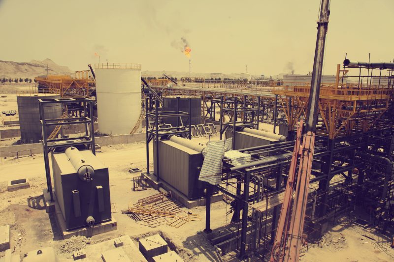 پالایشگاه گازی هنگام-جزیره قشم-شرکت ملی نفت فلات قاره و شرکت جندی شاپور